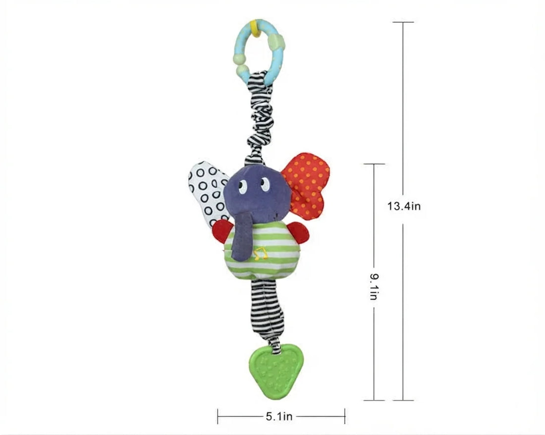 Musical Elephant Teether Baby Toy